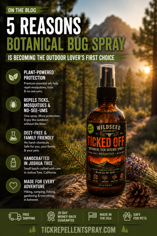5 Reasons Botanical Bug Spray Is Becoming the Outdoor Lover’s First Choice